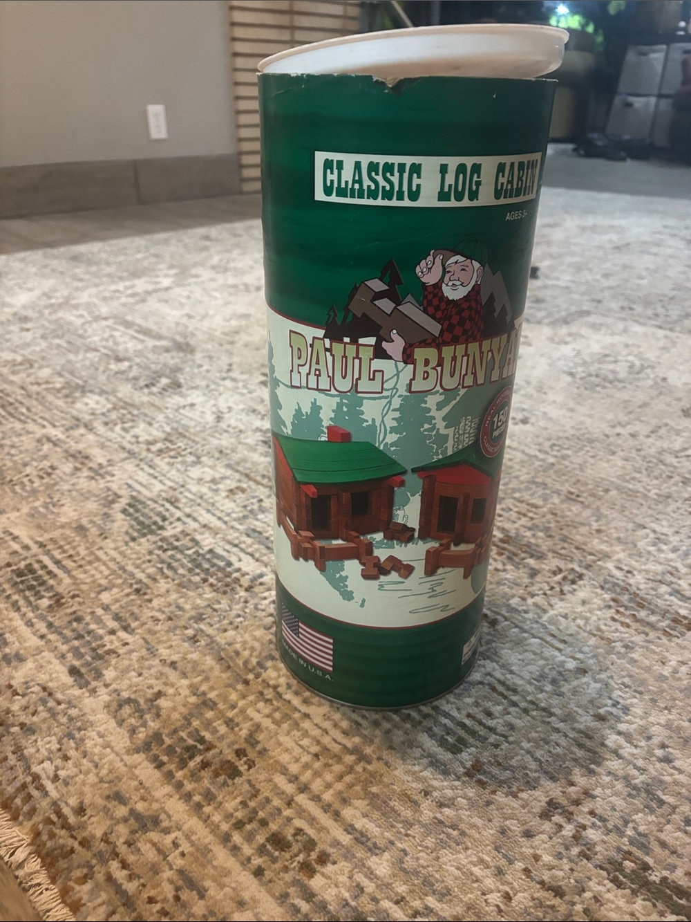 Lincolnlogs Cabin Holiday Décor - Green